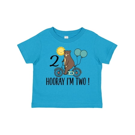 Inktastic 2nd Birthday Bear on Bicycle 2 Year Old Gift Toddler Boy or Toddler Girl T-Shirt
Inktastic 2nd Birthday Bear on Bicycle 2 Year Old Gift Toddler Boy or Toddler Girl T-Shirt