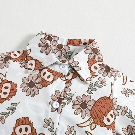 nsendm Toddler Boys Short Sleeve Cartoon Floral Printed T Shirt Gentleman Tops Clothes Boy Clothe Set Shirt White 6-9 Months
nsendm Toddler Boys Short Sleeve Cartoon Floral Printed T Shirt Gentleman Tops Clothes Boy Clothe Set Shirt White 6-9 Months