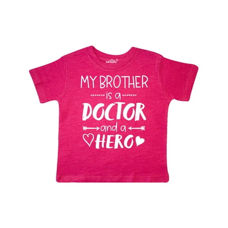 Inktastic My Brother is a Doctor and a Hero Gift Toddler Boy or Toddler Girl T-Shirt
Inktastic My Brother is a Doctor and a Hero Gift Toddler Boy or Toddler Girl T-Shirt