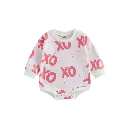 Bagilaanoe Newborn Baby Girl Boy Valentine s Day Rompers Heart/Letter Print Long Sleeve Bodysuits 6M 12M 18M 24M Infant Casual One Piece Short Jumpsuit
Bagilaanoe Newborn Baby Girl Boy Valentine s Day Rompers Heart/Letter Print Long Sleeve Bodysuits 6M 12M 18M 24M Infant Casual One Piece Short Jumpsuit