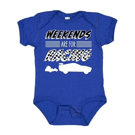 Inktastic Weekends Are for Racing Race Car Silhouette and Racing Flag Gift Baby Boy or Baby Girl Bodysuit
Inktastic Weekends Are for Racing Race Car Silhouette and Racing Flag Gift Baby Boy or Baby Girl Bodysuit