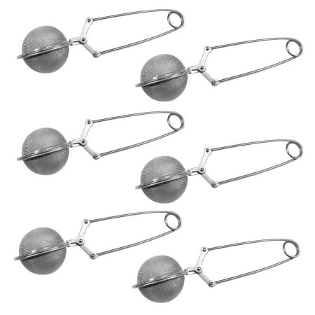 6Pcs Fine Mesh Stainless Steel Tea Strainer Infuser with Handle Tea Filter for Loose Leaf Tea(Silver)
6Pcs Fine Mesh Stainless Steel Tea Strainer Infuser with Handle Tea Filter for Loose Leaf Tea(Silver)