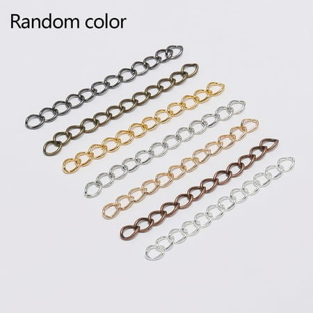 FRCOLOR 300pcs Necklace Chain Extenders Bracelets Extension Chains Jewelry Making Chains
FRCOLOR 300pcs Necklace Chain Extenders Bracelets Extension Chains Jewelry Making Chains
