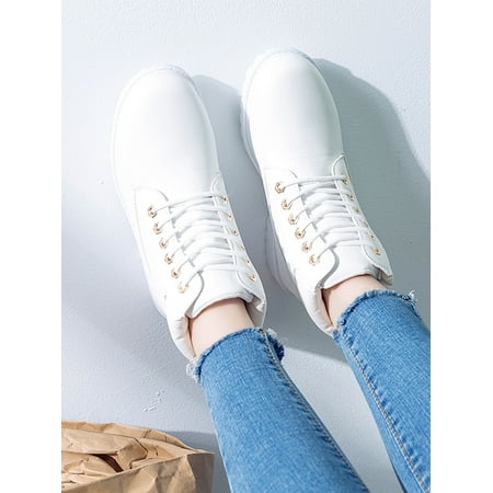 Gomelly Womens Winter Boots Casual Ankle Booties Lug Sole Combat Boot Comfortable Short Bootie Women Ladies Shoes White With Lined 6
Gomelly Womens Winter Boots Casual Ankle Booties Lug Sole Combat Boot Comfortable Short Bootie Women Ladies Shoes White With Lined 6
