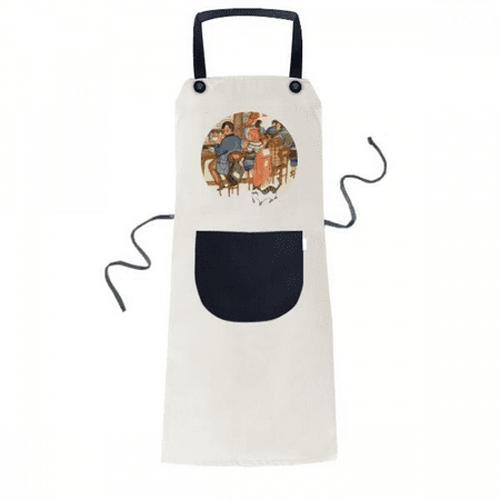 Miaoji Painting Cat Restaurant Catch Rat Apron Adjustable Bib Cotton Linen BBQ Kitchen Pocket Pinafore
Miaoji Painting Cat Restaurant Catch Rat Apron Adjustable Bib Cotton Linen BBQ Kitchen Pocket Pinafore