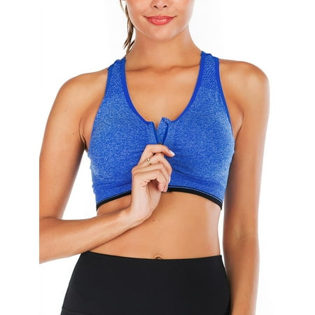 YouLoveIt Women Sports Bra Front Zipper Yoga Bras Padded Stretch Fitness Tops Workout Gym Activewear Yoga Bra for Gym Running Workout Fitness
YouLoveIt Women Sports Bra Front Zipper Yoga Bras Padded Stretch Fitness Tops Workout Gym Activewear Yoga Bra for Gym Running Workout Fitness