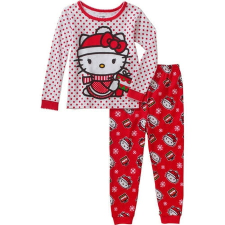 Hello Kitty Baby Toddler Girl Christmas Cotton 2pc Set