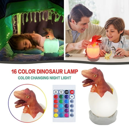 Dinosaur Night Light Remote Control Dinosaur Bedside Lamp Color Changing Light
Dinosaur Night Light Remote Control Dinosaur Bedside Lamp Color Changing Light