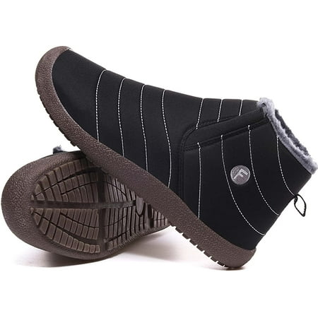 Winter Snow Ankle Boots Fur Lining Waterproof Outdoor Slip On Booties Sneakers for Women and Men
Winter Snow Ankle Boots Fur Lining Waterproof Outdoor Slip On Booties Sneakers for Women and Men