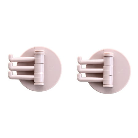 Sunhillsgrace Hooks Adhesive Hook Rotatable Strong Bearing Stick Hook Bathroom Wall Rack Tools 2PC
Sunhillsgrace Hooks Adhesive Hook Rotatable Strong Bearing Stick Hook Bathroom Wall Rack Tools 2PC