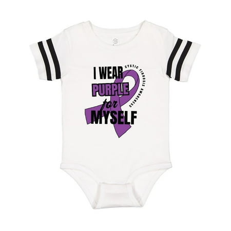 Inktastic I Wear Purple For Myself Cystic Fibrosis Awareness Gift Baby Boy or Baby Girl Bodysuit
Inktastic I Wear Purple For Myself Cystic Fibrosis Awareness Gift Baby Boy or Baby Girl Bodysuit