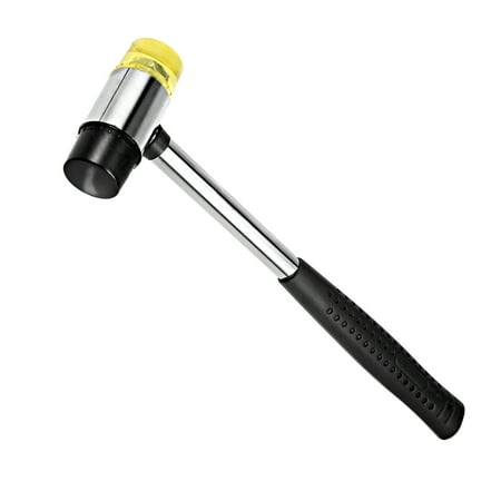 Replaceable Double Face Rubber Nylon Soft Hammer Mallet 30mm