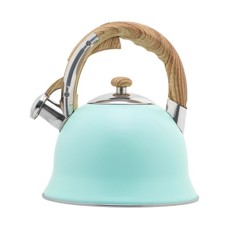 ibaste Whistling Kettle Whistling Tea Kettle Wood Pattern Anti-slip Handle Whistle Water Kettle Stainless Steel Tea Pots for Boiling Water Coffee
ibaste Whistling Kettle Whistling Tea Kettle Wood Pattern Anti-slip Handle Whistle Water Kettle Stainless Steel Tea Pots for Boiling Water Coffee