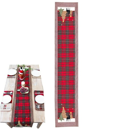 TAONMEISU Christmas Table Runners Christmas Themed Table Runner Red Buffalo Plaid Table Runner for Winter Christmas Holiday Kitchen Dining Table Decoration 70 x 13 Inch functional
TAONMEISU Christmas Table Runners Christmas Themed Table Runner Red Buffalo Plaid Table Runner for Winter Christmas Holiday Kitchen Dining Table Decoration 70 x 13 Inch functional