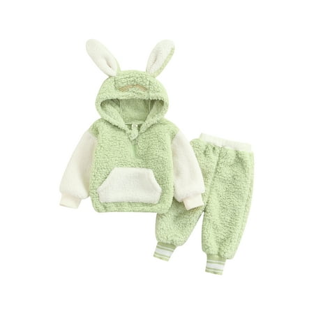 Toddler Baby Girl s 2Pcs Suit Contrast Color Long Sleeve Rabbit Ear Hoodie + Pants for Birthday Party
Toddler Baby Girl s 2Pcs Suit Contrast Color Long Sleeve Rabbit Ear Hoodie + Pants for Birthday Party