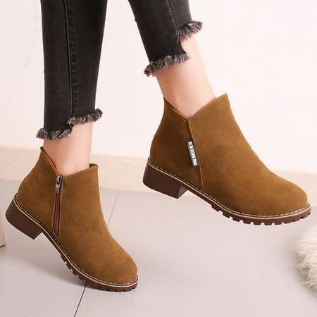 Frosted Ankle Boots for Women Sweat-Absorbing And Breathable Ankle Boots for Women Winter Daily Wearing
Frosted Ankle Boots for Women Sweat-Absorbing And Breathable Ankle Boots for Women Winter Daily Wearing