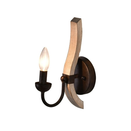 TFCFL Rustic Vintage Wall Lamp Sconce Light Fixture Indoor Hallway Candle Lamp E12
TFCFL Rustic Vintage Wall Lamp Sconce Light Fixture Indoor Hallway Candle Lamp E12