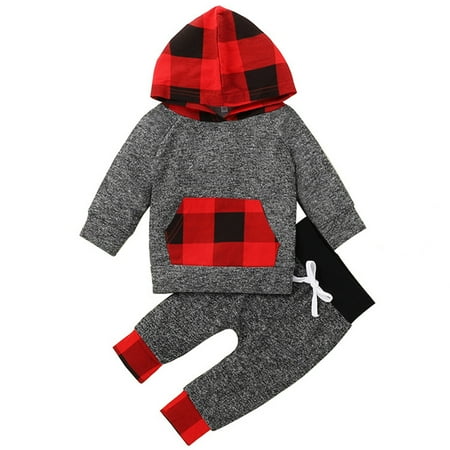 Boys Two Piece Outfit 6t Baby Boys Girls Plaid Long Sleeve Hooded Fall Sweatshirt Patchwork Pants Trousers Outfit Set 2PCS Clothes Kids 5t Clothes Boys
Boys Two Piece Outfit 6t Baby Boys Girls Plaid Long Sleeve Hooded Fall Sweatshirt Patchwork Pants Trousers Outfit Set 2PCS Clothes Kids 5t Clothes Boys