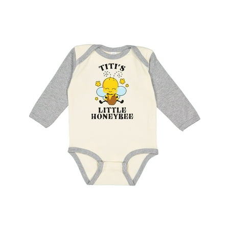 Inktastic Cute Bee Titi s Little Honeybee with Stars Gift Baby Boy or Baby Girl Long Sleeve Bodysuit
Inktastic Cute Bee Titi s Little Honeybee with Stars Gift Baby Boy or Baby Girl Long Sleeve Bodysuit