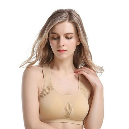 Baywell Racerback Sports Bras Removable Padded Wirefree Sports Bra Tops for Women Comfort Molded Cup Bras A to D Cup
Baywell Racerback Sports Bras Removable Padded Wirefree Sports Bra Tops for Women Comfort Molded Cup Bras A to D Cup