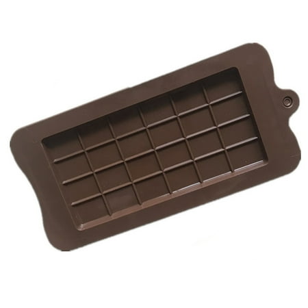 Chocolate Block Bar Mold DIY Patisserie Ice Tray Silicone Baking Mould (A)