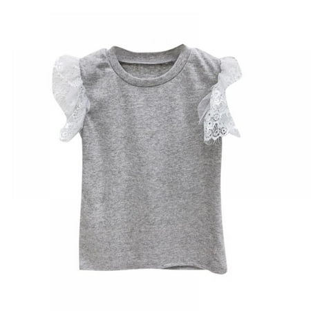 Xinhuaya Toddler Baby Girl Top Basic Plain Lace T-Shirt Blouse Summer Casual Clothes 1-6 Years
Xinhuaya Toddler Baby Girl Top Basic Plain Lace T-Shirt Blouse Summer Casual Clothes 1-6 Years