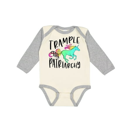 Inktastic Women s Rights Trample the Patriarchy Gift Baby Boy or Baby Girl Long Sleeve Bodysuit
Inktastic Women s Rights Trample the Patriarchy Gift Baby Boy or Baby Girl Long Sleeve Bodysuit