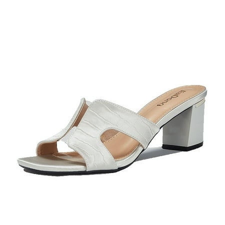 Fashion Elegant Women Summer 7CM Slippers Ladies Square Toe Female Slides Casual Shoes Sandals High Thin Heels Slipper Shoes
Fashion Elegant Women Summer 7CM Slippers Ladies Square Toe Female Slides Casual Shoes Sandals High Thin Heels Slipper Shoes