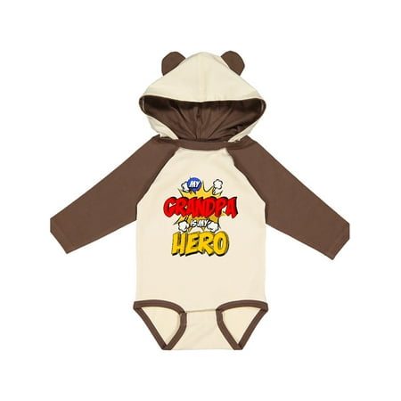 Inktastic Grandpa is my Hero Gift Baby Boy or Baby Girl Long Sleeve Bodysuit
Inktastic Grandpa is my Hero Gift Baby Boy or Baby Girl Long Sleeve Bodysuit