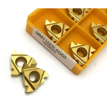 MMT16ER AG60 VP15TF MMT16ERAG60-S Carbide Threading Inserts (10 PCS)