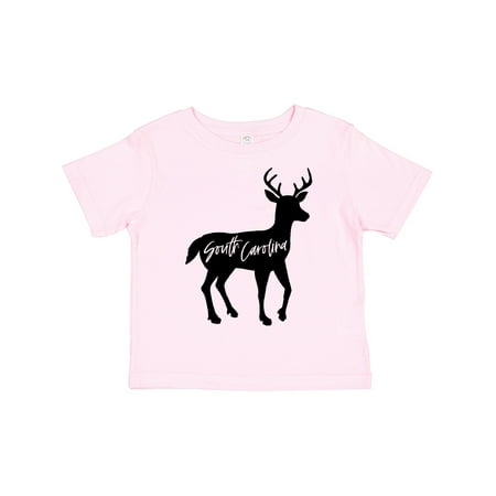 Inktastic South Carolina Black Deer Silhouette Gift Toddler Boy or Toddler Girl T-Shirt
Inktastic South Carolina Black Deer Silhouette Gift Toddler Boy or Toddler Girl T-Shirt