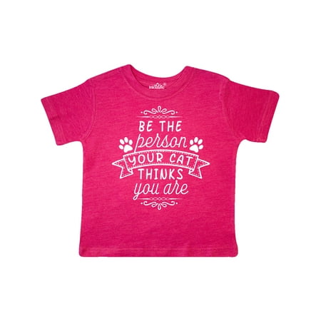 Inktastic Be the Person Your Cat Thinks You are with Paw Prints Gift Toddler Boy or Toddler Girl T-Shirt
Inktastic Be the Person Your Cat Thinks You are with Paw Prints Gift Toddler Boy or Toddler Girl T-Shirt