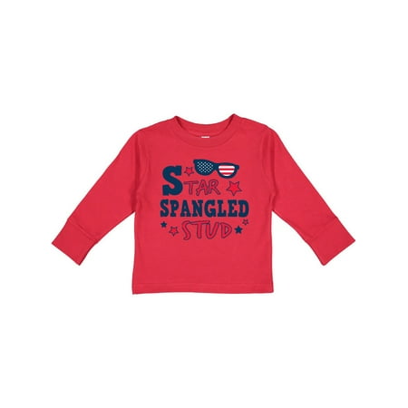 Inktastic Star Spangled Stud with Sunglasses and Stars Gift Toddler Boy Girl Long Sleeve T-Shirt
Inktastic Star Spangled Stud with Sunglasses and Stars Gift Toddler Boy Girl Long Sleeve T-Shirt