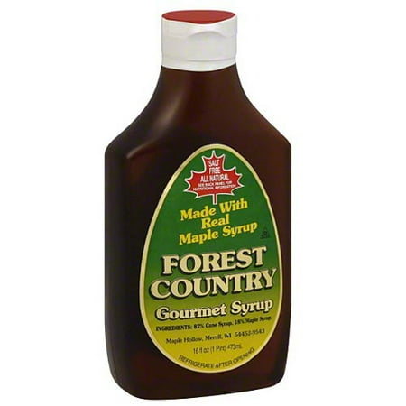 Forest Country Gourmet Syrup, 16 fl oz, (Pack of 12)