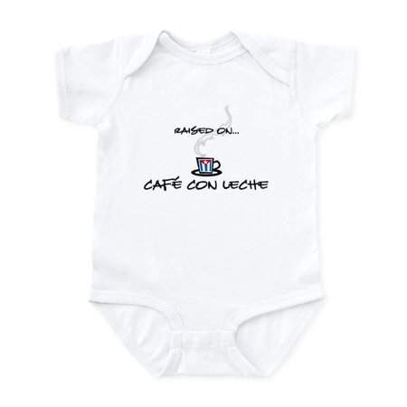 CafePress - Raised On Café Con Leche Infant Bodysuit - Baby Light Bodysuit Size Newborn - 24 Months
CafePress - Raised On Café Con Leche Infant Bodysuit - Baby Light Bodysuit Size Newborn - 24 Months