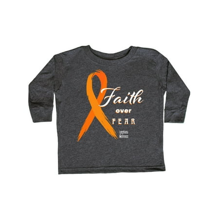 Inktastic Faith Over Fear Lymphoma Awareness with Orange Ribbon Gift Toddler Boy or Toddler Girl Long Sleeve T-Shirt
Inktastic Faith Over Fear Lymphoma Awareness with Orange Ribbon Gift Toddler Boy or Toddler Girl Long Sleeve T-Shirt