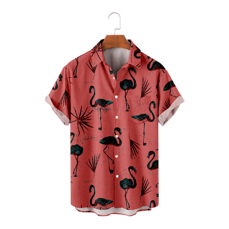 MLFU Adult Kids Flamingo Hawaiian Shirts Button Down Loose Fit Polyester Shirt Summer Clothing for Men Women
MLFU Adult Kids Flamingo Hawaiian Shirts Button Down Loose Fit Polyester Shirt Summer Clothing for Men Women