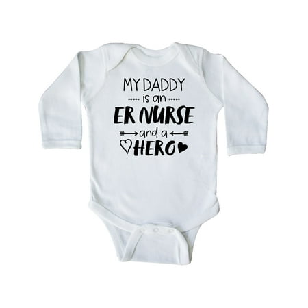 Inktastic My Daddy is an ER Nurse and a Hero Gift Baby Boy or Baby Girl Long Sleeve Bodysuit
Inktastic My Daddy is an ER Nurse and a Hero Gift Baby Boy or Baby Girl Long Sleeve Bodysuit