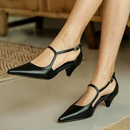 Herrnalise Women s Shoes Casual Buckle Tapered Mid Heel Pointed Toe Solid Color Fashion Sandals Women Shoes on Sale
Herrnalise Women s Shoes Casual Buckle Tapered Mid Heel Pointed Toe Solid Color Fashion Sandals Women Shoes on Sale
