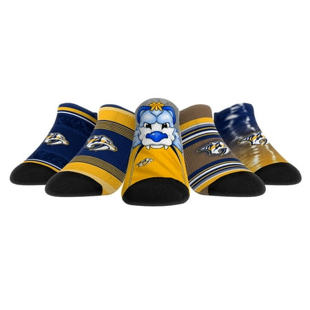Unisex Rock Em Socks Nashville Predators Super Fan Five-Pack Low-Cut Socks Set
Unisex Rock Em Socks Nashville Predators Super Fan Five-Pack Low-Cut Socks Set
