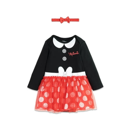 Disney Minnie Mouse Cosplay Bodysuit Tutu Dress and Headband 2pc Outfit Set (Baby Girls)
Disney Minnie Mouse Cosplay Bodysuit Tutu Dress and Headband 2pc Outfit Set (Baby Girls)