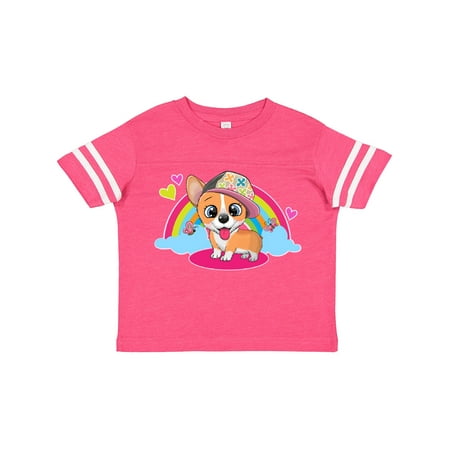Inktastic Corgi Dog Gift Puppy Gift Toddler Toddler Girl T-Shirt