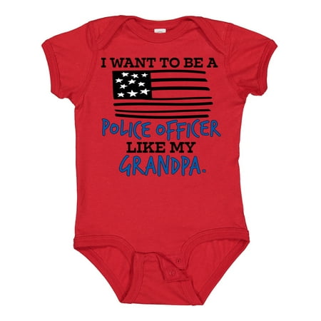 Inktastic I Want to Be a Police Officer Like My Grandpa Gift Baby Boy or Baby Girl Bodysuit
Inktastic I Want to Be a Police Officer Like My Grandpa Gift Baby Boy or Baby Girl Bodysuit