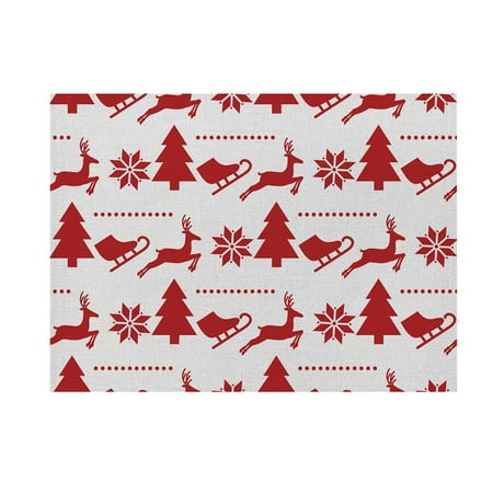 Christmas Savings Feltree Christmas Placemat Cotton And Linen Cartoon Printing English Table Mat Holiday Decoration
Christmas Savings Feltree Christmas Placemat Cotton And Linen Cartoon Printing English Table Mat Holiday Decoration