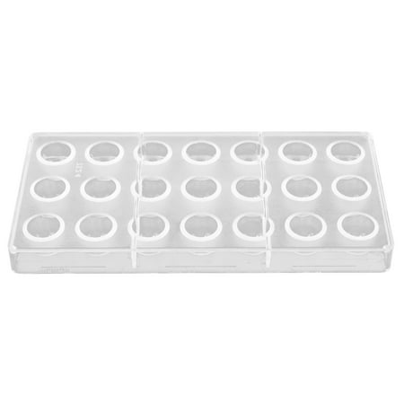 Deoxygene 21 Bell Shaped Clear Polycarbonate Mould Chocolate Jelly Candy Mold Tray New
Deoxygene 21 Bell Shaped Clear Polycarbonate Mould Chocolate Jelly Candy Mold Tray New