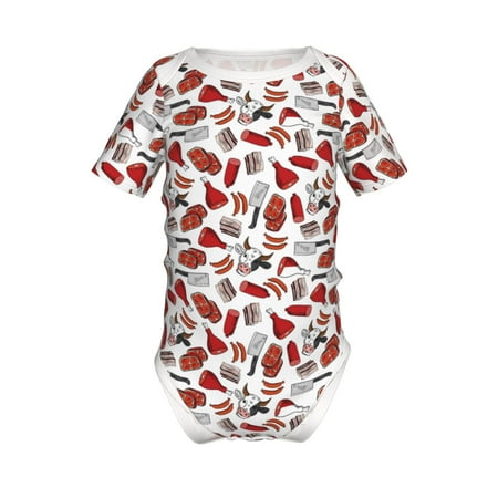 Adobk Red Food Print Baby Climbing Clothes Jumpsuit Rompers Classic Rompers Child Short sleeve Bodysuits-6 Months
Adobk Red Food Print Baby Climbing Clothes Jumpsuit Rompers Classic Rompers Child Short sleeve Bodysuits-6 Months