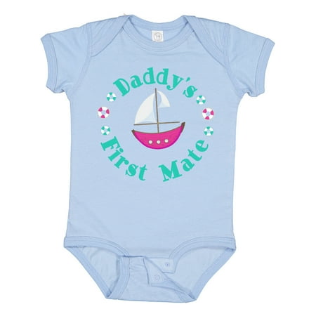 Inktastic Daddys First Mate (Girl) Gift Baby Girl Bodysuit
Inktastic Daddys First Mate (Girl) Gift Baby Girl Bodysuit