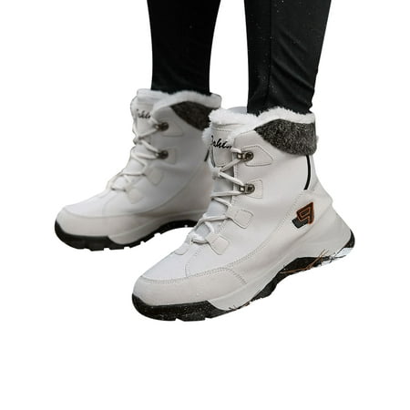 Woobling Women Wear Resistant Warm Ankle Booties Round Toe Winter Shoes Cold Weather Comfort Plush Lining Mid Calf Boot Gray 12
Woobling Women Wear Resistant Warm Ankle Booties Round Toe Winter Shoes Cold Weather Comfort Plush Lining Mid Calf Boot Gray 12