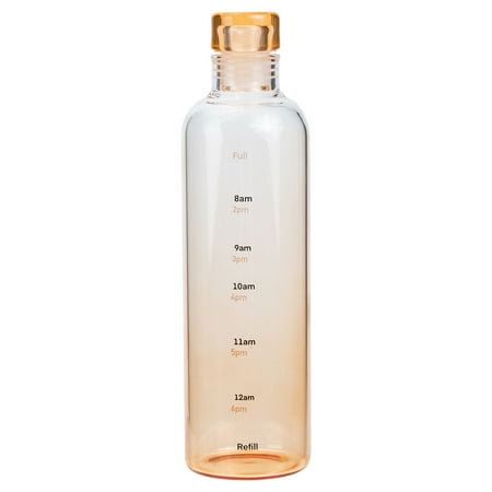 Sports Water Bottle Portable Glass Bottle Transparent Water Bottle with Scale Stylish Water Bottle
Sports Water Bottle Portable Glass Bottle Transparent Water Bottle with Scale Stylish Water Bottle