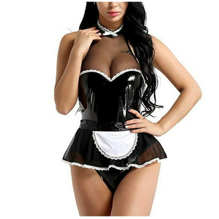 Muxika Sexy Lingerie for Women Backless Halter Lingerie One Piece Lingerie Sleepwear Women s Lingerie Set for Play Valentine s Day Gifts for Girlfriend
Muxika Sexy Lingerie for Women Backless Halter Lingerie One Piece Lingerie Sleepwear Women s Lingerie Set for Play Valentine s Day Gifts for Girlfriend